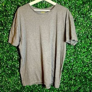 Polo Ralph Lauren Adult Gray Tee Logo Short Sleeve Size XL Casual Relaxed Fit